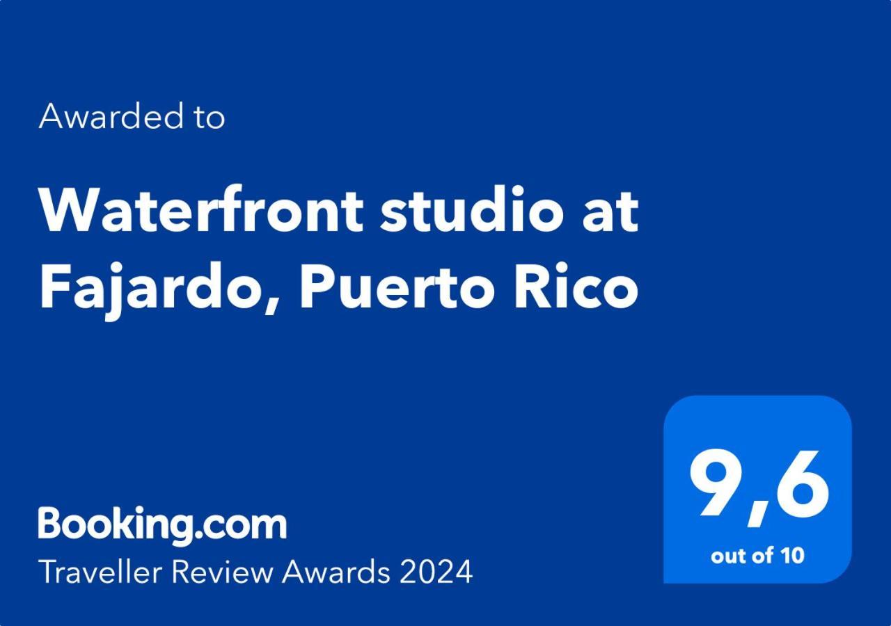 Ferienwohnung Waterfront Studio At Fajardo, Puerto Rico Exterior foto